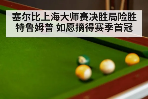 snooker match close up